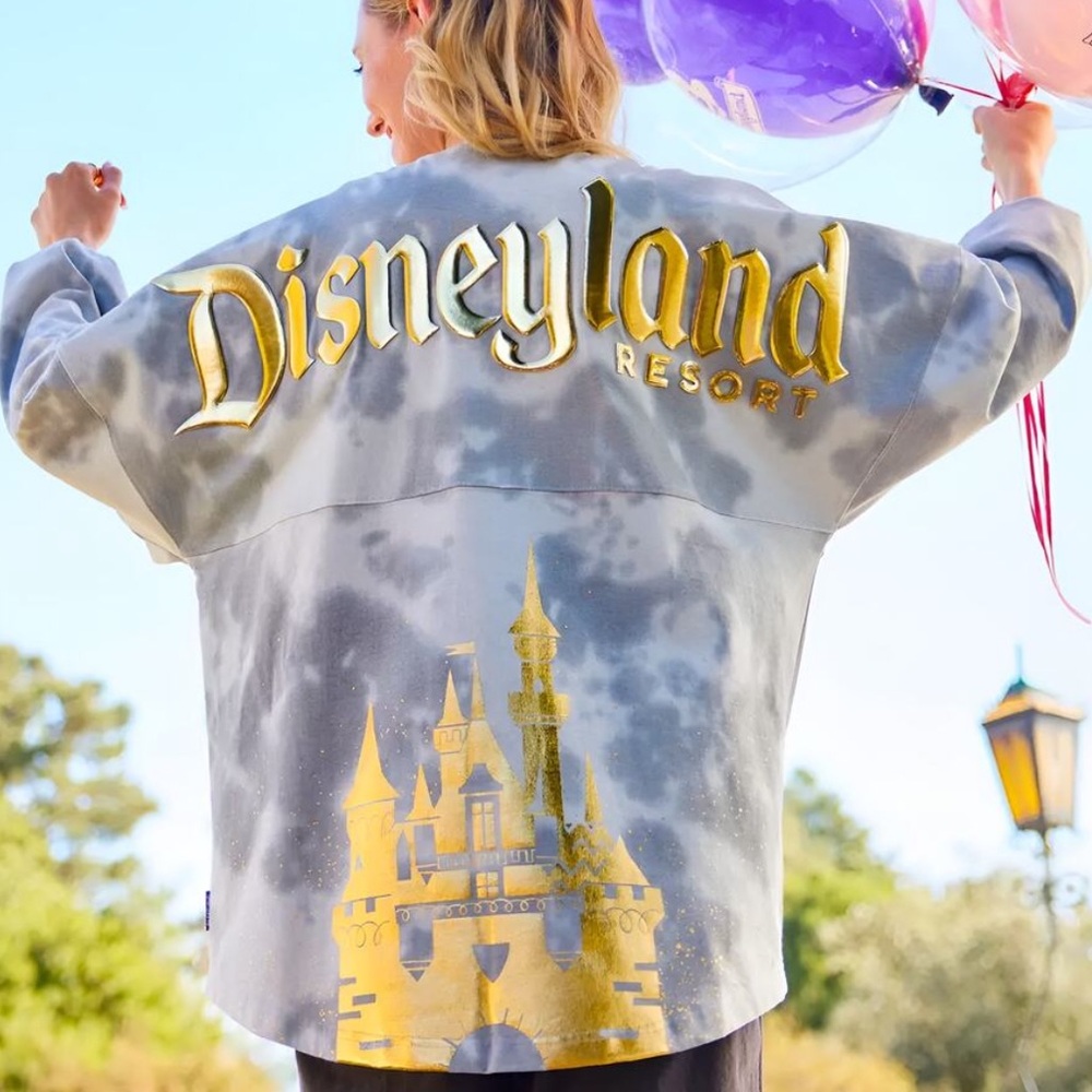 Disney Disneyland Resort Sleeping Beauty Castle Spirit Jersey Pullover Shirt XS